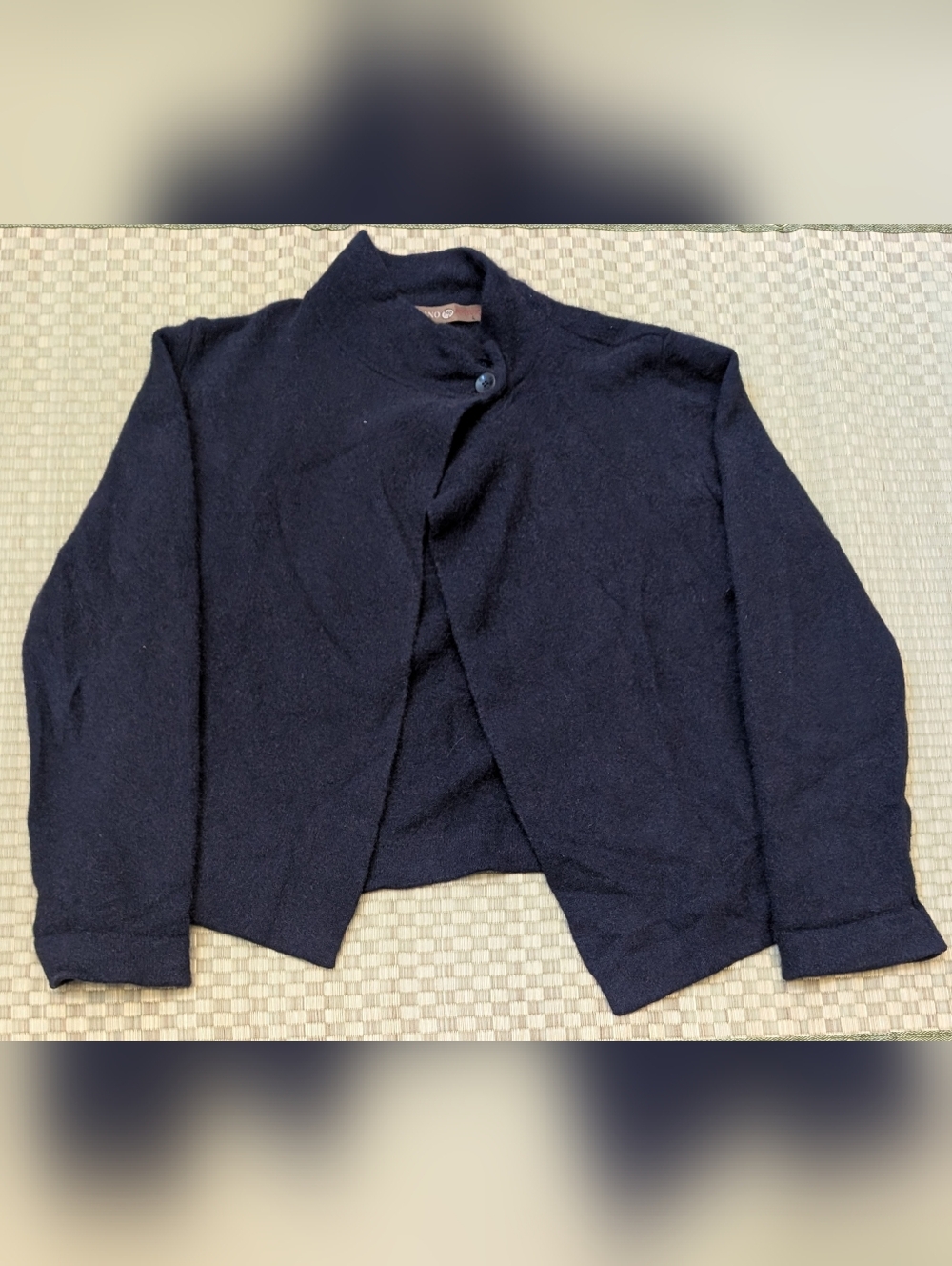 Weft Industries MP Merino Possum Cardigan Women's Size Large Made in New Zealand